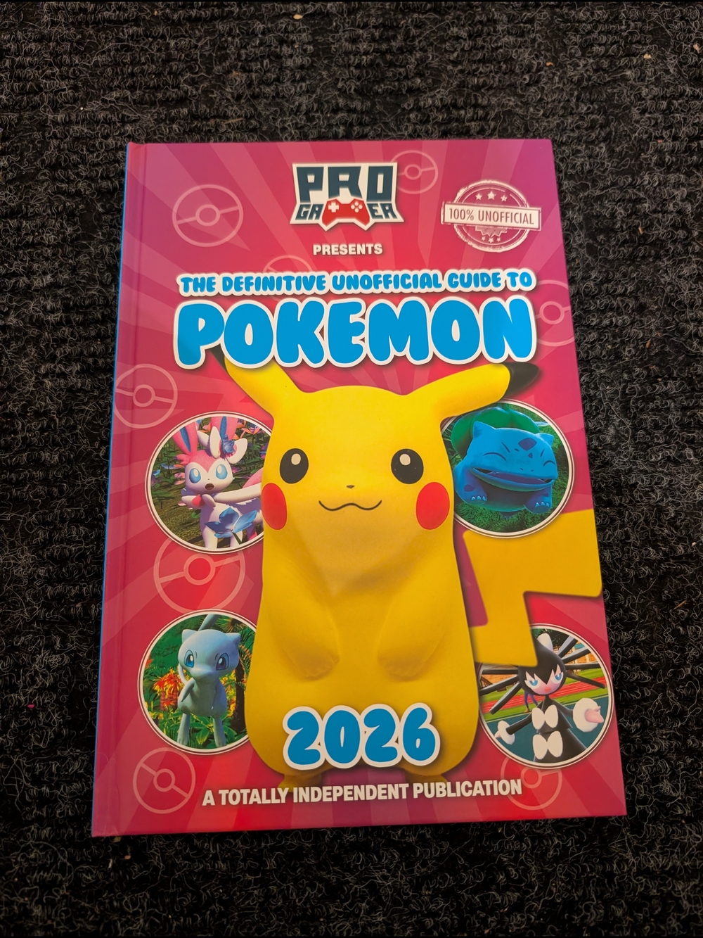 Definitive Unofficial Guide to Pokémon 2026 - Pink Cover